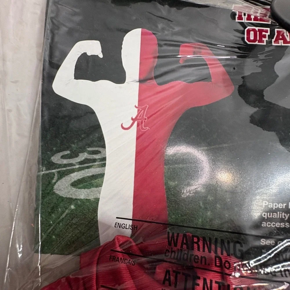 Child Skin Suit Alabama Crimson Tide 'A' Logo Full Body Costume Medium 7-8
